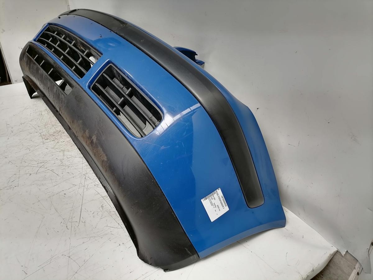 VW Golf 4 original Sto&szlig;stange Stossf&auml;nger vorn LA5C Surfblau Bj.2001